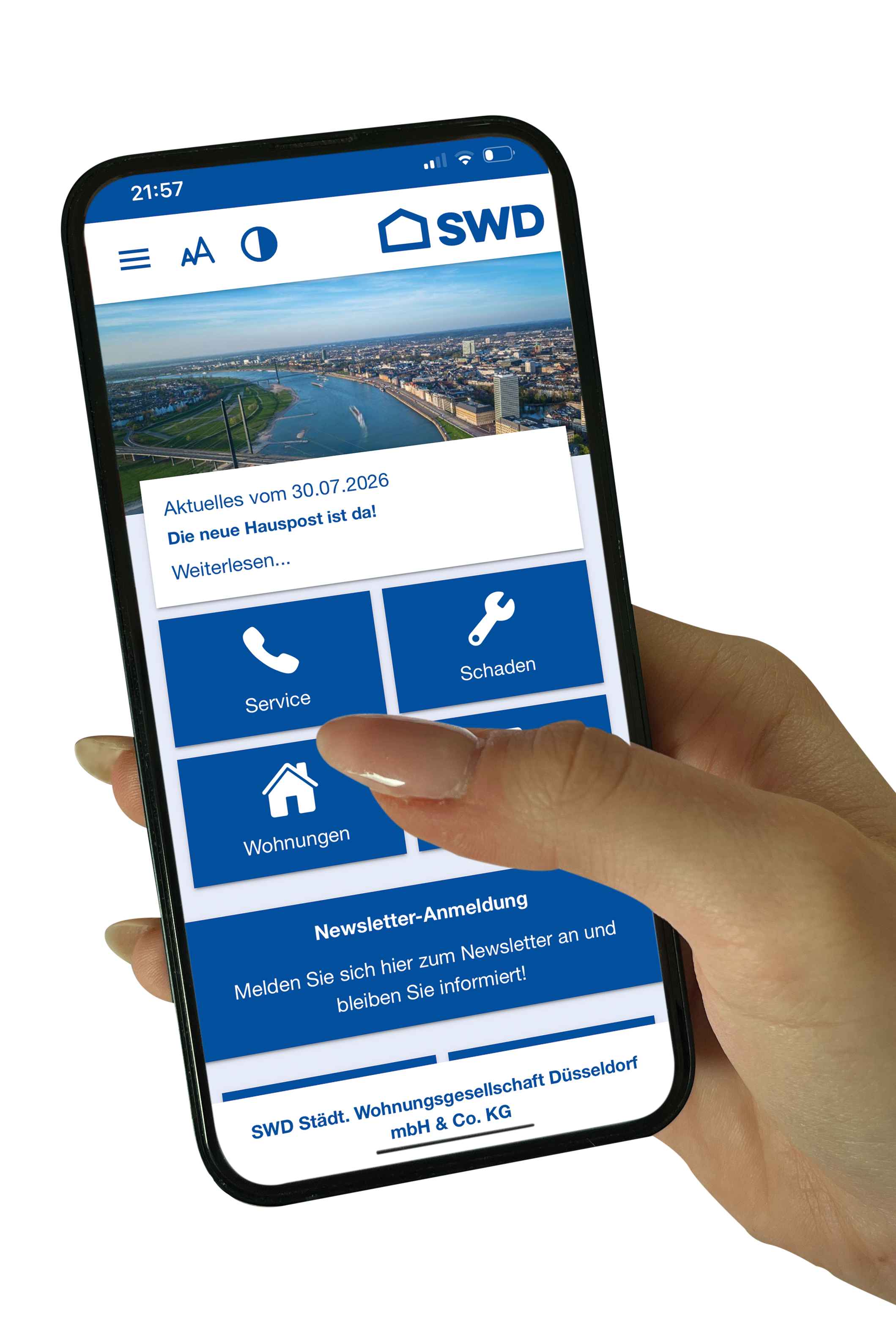 SWD App Smartphone